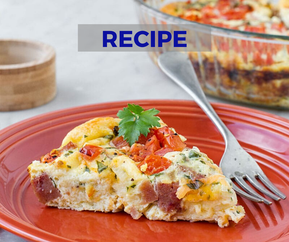 Savoury Cheese and Vienna Tart